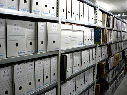 Le stockage des archives