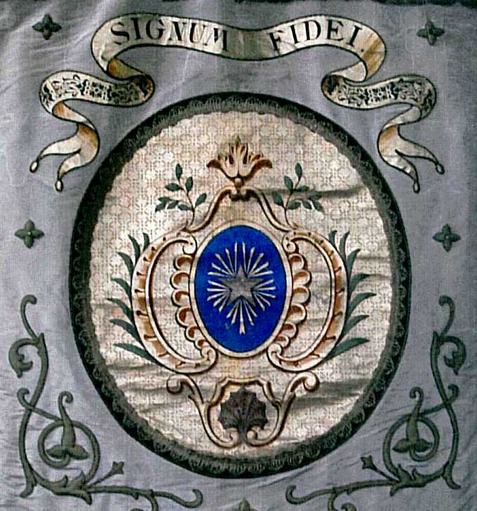 Bannière « Signum Fidei » du Rancher