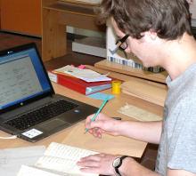 Benoît, stagiaire