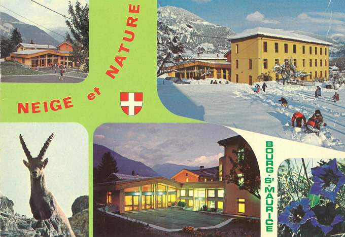 Une carte postale du Centre Neige et Nature