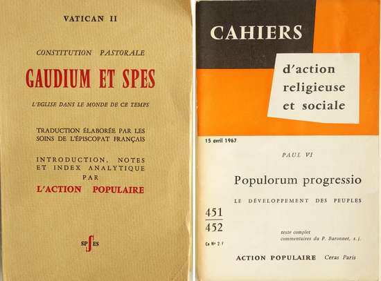Gaudium et Spes et études