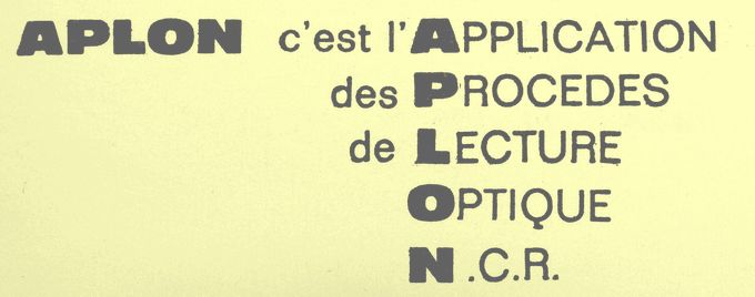 La lecture optique