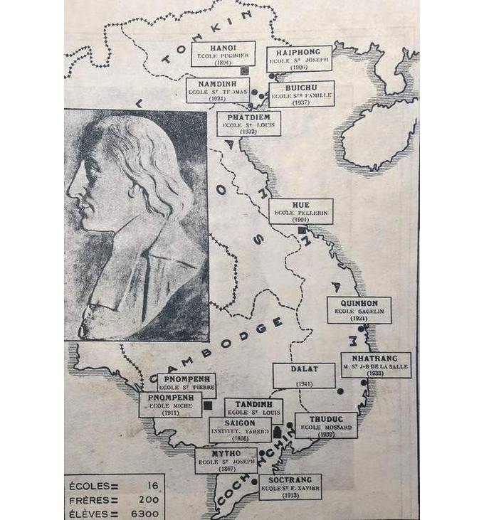 Les écoles des Frères vers 1945