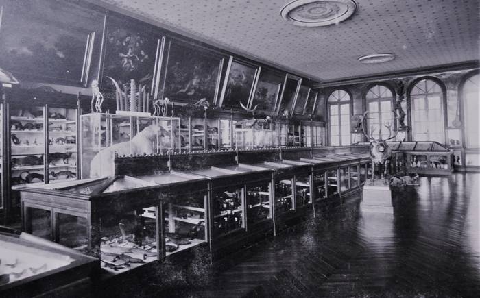 Le musée en 1900
