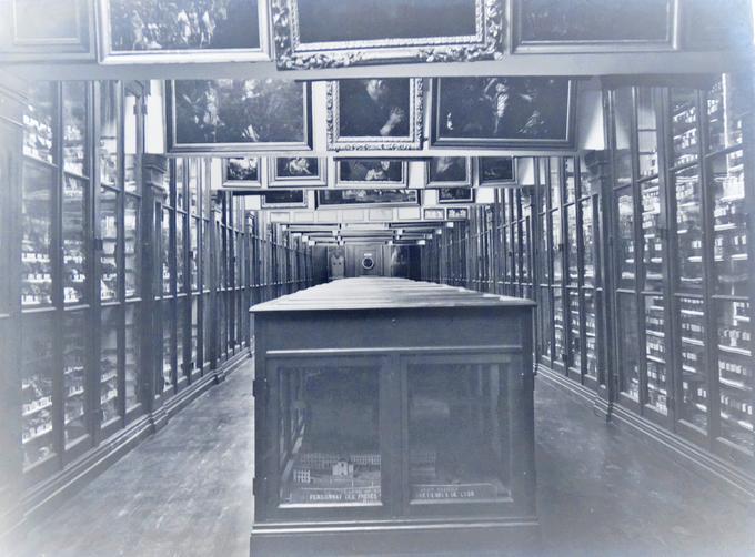 Le petit musée installé dans le grenier avant 1900