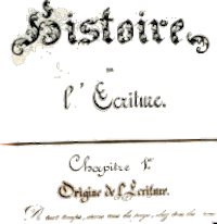 calligraphie