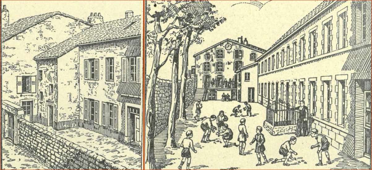 L'école du Frère Bénilde et l'école Saint-Joseph